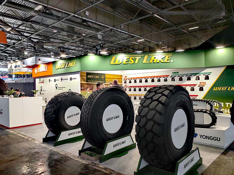 WESTLAKE Showcases Construction Tire Portfolio at INTERMAT 2024